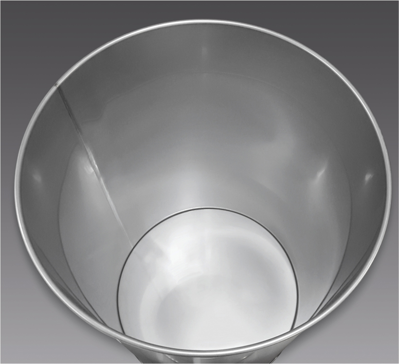 stainless steel open head crevice free drum 2